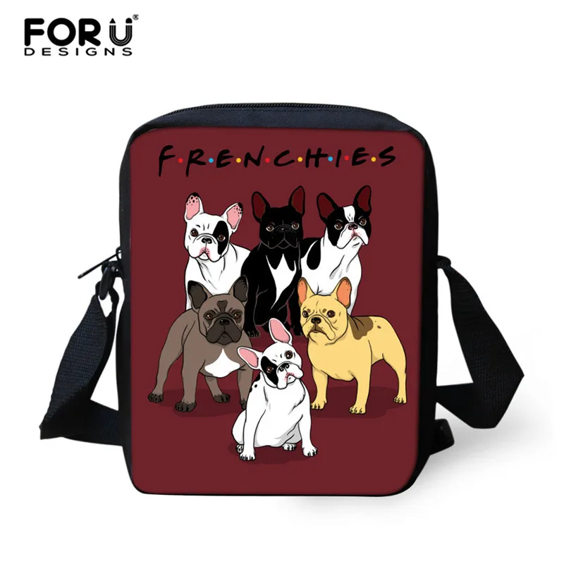 FORUDESIGNS/Французский рюкзак с изображением бульдога для девочек-подростков; для мальчиков и девочек, школьные сумки для детей на каждый день сумка той же расцветки Сумочка, комплект 3 шт./компл - Цвет: Z4230E