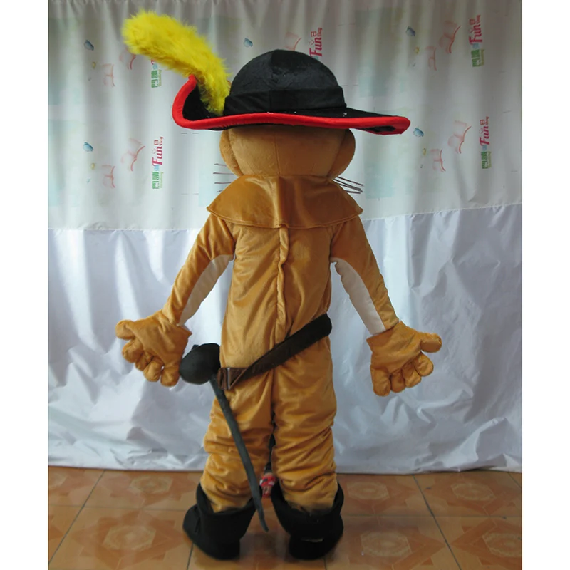 de Gato con Botas, traje de Mascota, gratis|cosplay costume|puss in boots costumecostume - AliExpress