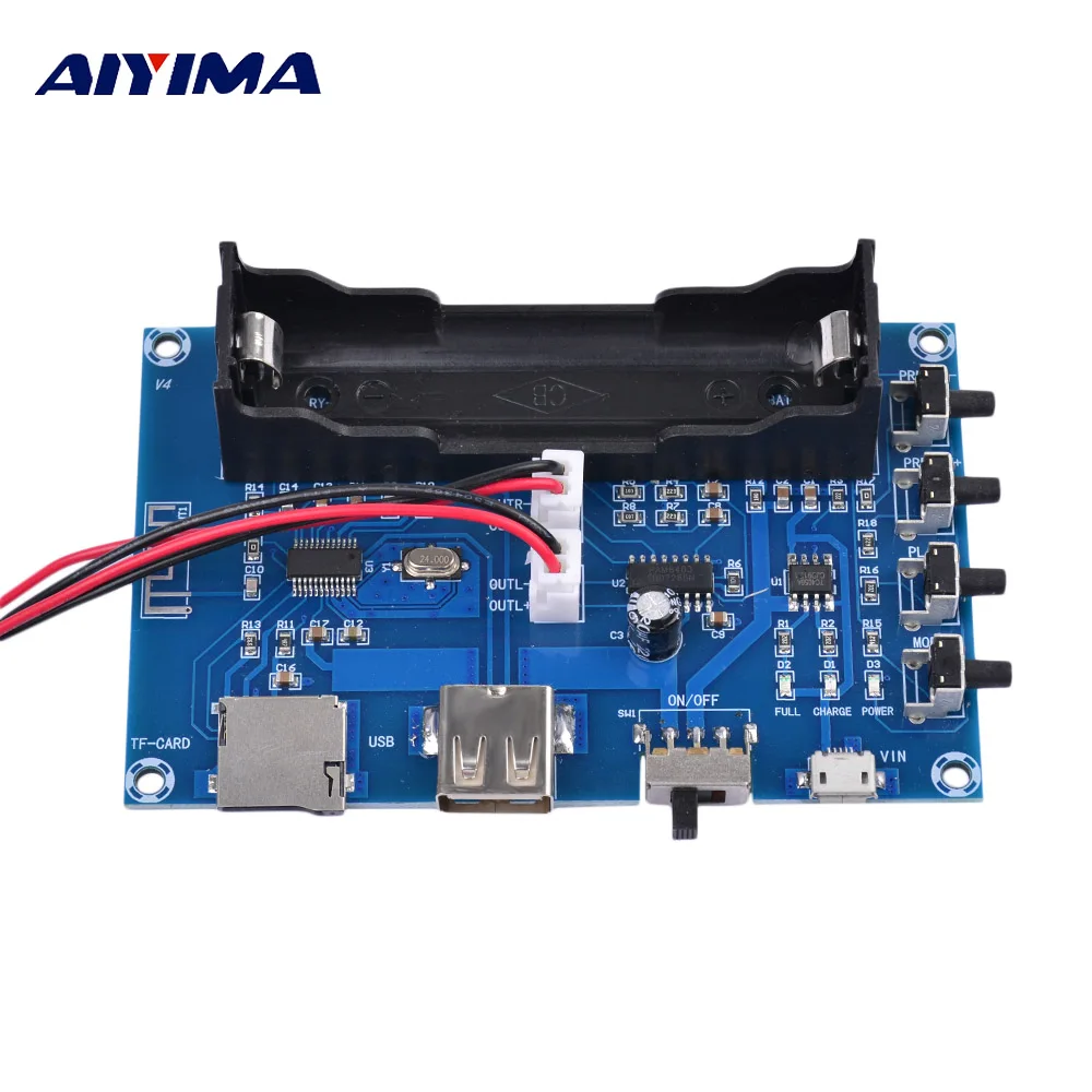 AIYIMA Bluetooth Digital Power Amplifiers Audio Board PAM8403 Amplificador DIY For Home Theater Sound System AIYIMA Bluetooth Digital Power Amplifiers Audio Board PAM8403 Amplificador DIY For Home Theater Sound System