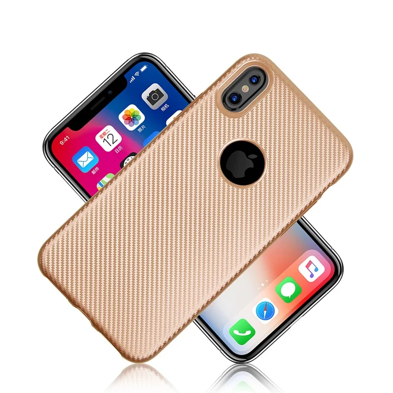 cheap 2018 new carbon fiber green phone case for iPhone X 8 8 plus matte phone case for iPhone 7 plus 6 6s plus cases