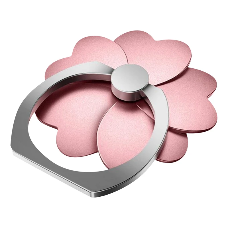 

Flower finger ring for iphone7 holder socket stand 360 Degree Mobile Phone Universal Car Support cell phone 6