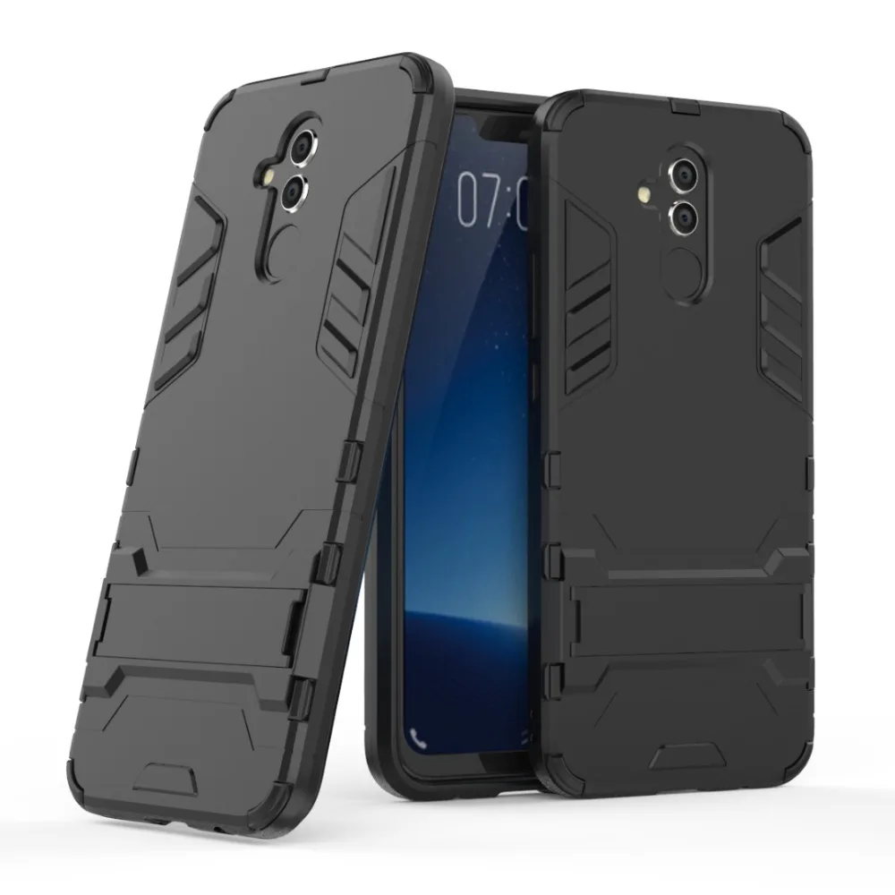 

For Huawei Mate 20 lite Case Silicone Cover Anti-Knock Hard Plastic Robot Armor Slim Back Cases For Huawei Mate 20 lite Capa