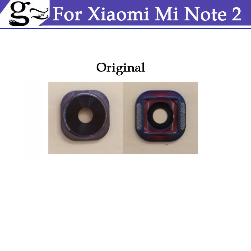 

Original for Xiaomi Mi Note 2 Note2 Rear Back Camera Glass Lens With Cover Frame Bezel Housing Replacement Repair Spare Parts