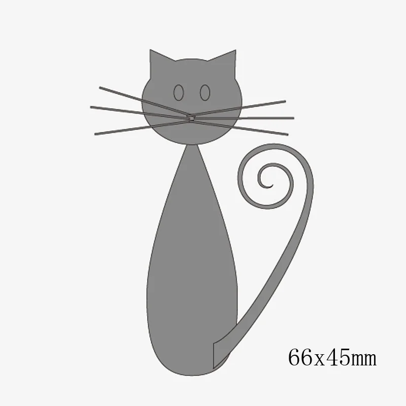 handmade diy animals cats cutting Dies paper craft home decor metal dies Craft Embossing Scrapbooking|Вырубные штампы| |