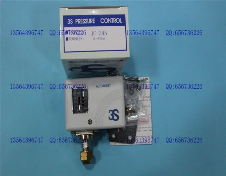 

3s pressure switch single electro controller JC-245 Brand new original authentic Korea High and low voltage protection