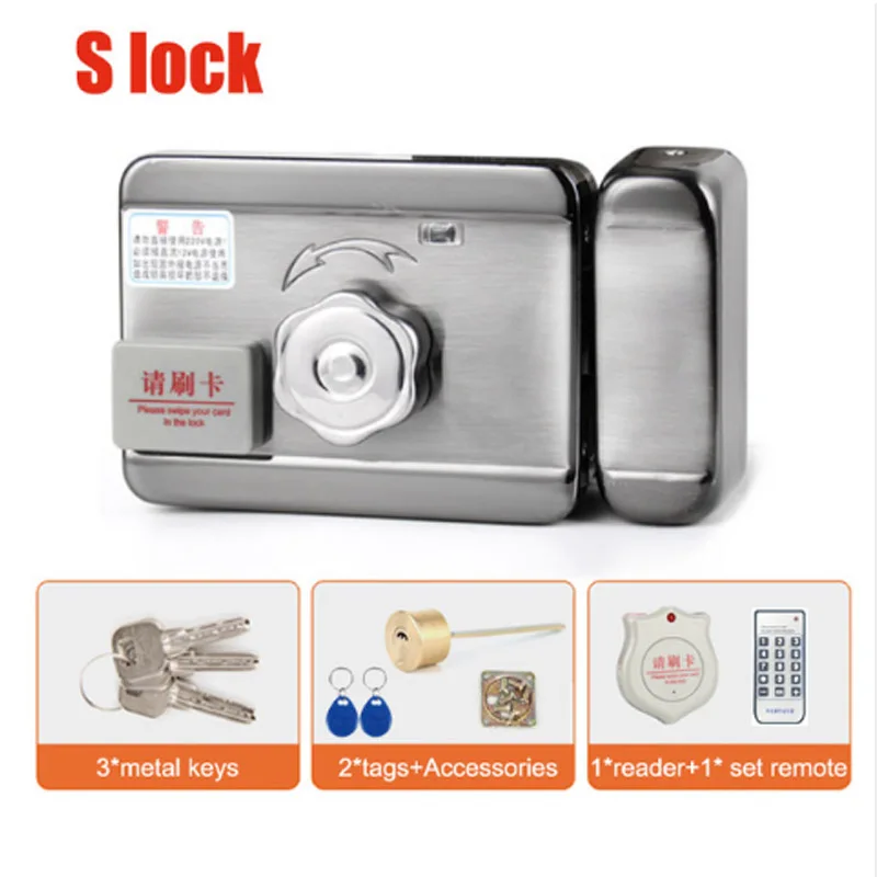 

Electric Control Lock Electronic Magnetic Door Lock For Access Control System Video Intercom Door Phone System DC12V