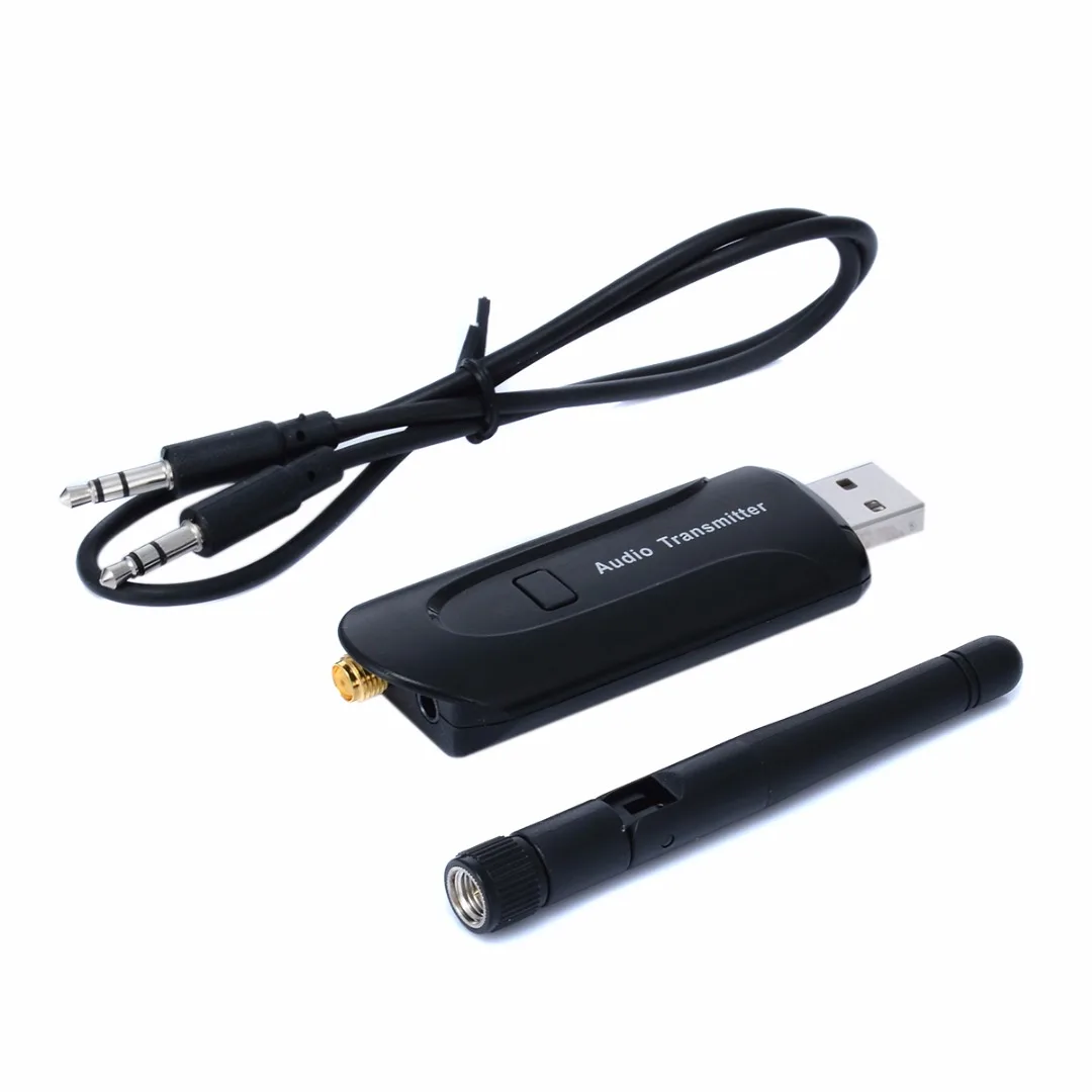 preço Nova Chegada Transmissor 1 Conjunto de Áudio Bluetooth 4.0 Aptx Adaptador Sem Fio Do Bluetooth Kits Transmissor de Áudio para TV PC