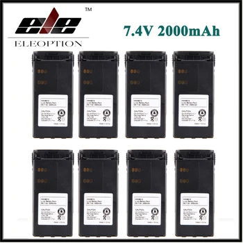 

8x Eleoption New 7.4V HNN9013 HNN9013A HNN9013B HNN9013DR HNN9013D_R Battery For Motorola Radio GP328 GP338 HT750