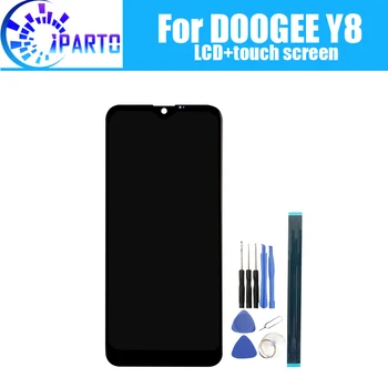Pantalla LCD Doogee Y8 + pantalla táctil 100% reemplazo del Panel de vidrio del digitalizador LCD Original probado para Doogee Y8