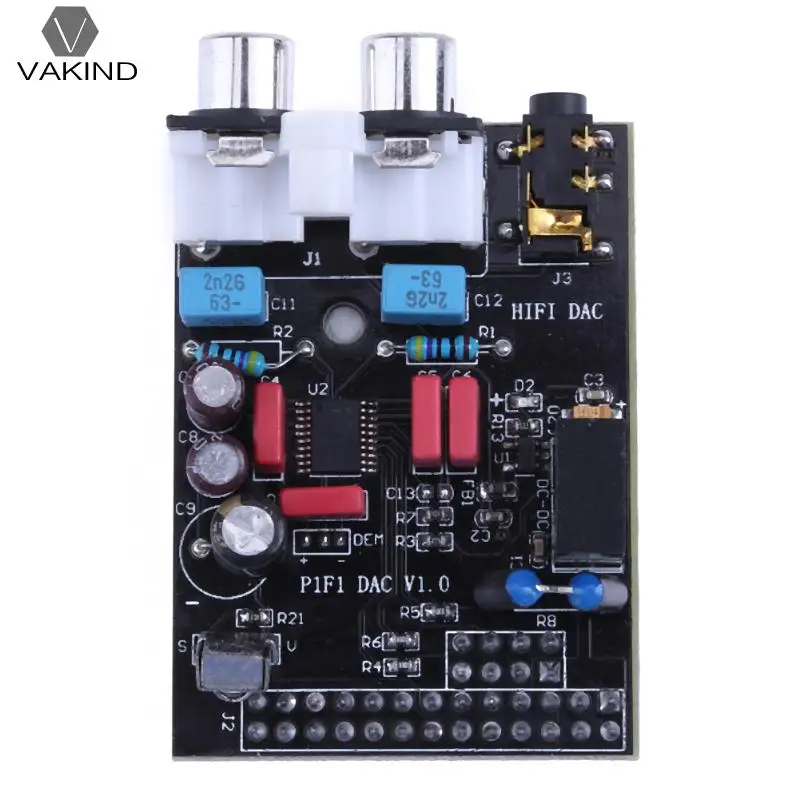 

16-32Bits 384kHz HIFI Sound Card Module I2S Interface PCM5102A Module for Raspberry Pi B RPI B