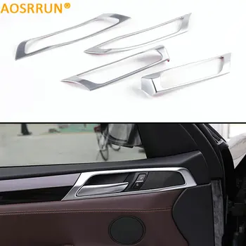 

AOSRRUN Car interior shake handshandle cover car accessories For BMW X3 X4 F25 F26 2011 2012 2013 2014 2015