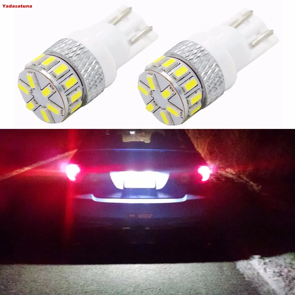 Комплект из 2 предметов новинка 4014 18-SMD T10 Клин 194 168 2825 W5W 175 6000K белый светодиодный
