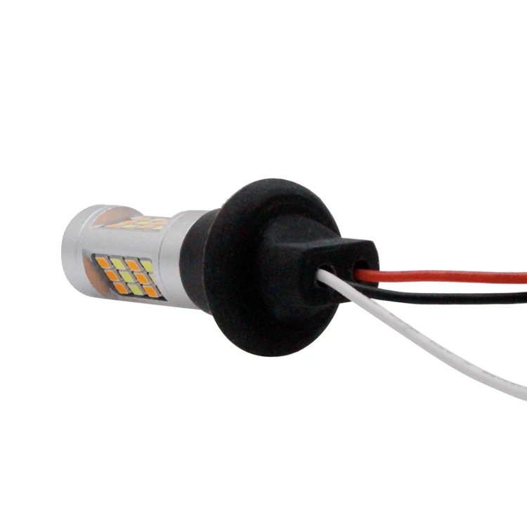 YIJINSHENG T20 Led 42 SMD высокомощный дневной ходовой светильник + сигнал поворота DRL