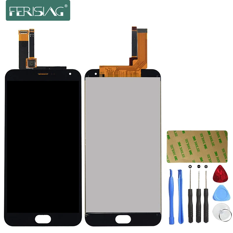 

Ferising AAA LCD Display For Meizu M2 NOTE 5.5 Inch Replacement Display Touch Screen Digitizer Assembly + Tool Kits