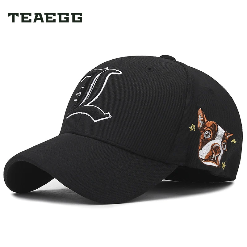 TEAEGG Черная бейсбольная кепка Gorra Animales бейсболка для мужчин и женщин Мужская