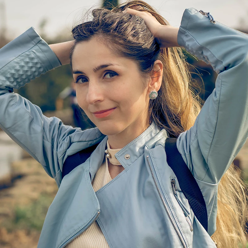 LUOTEEMI DesignTrendy Stud Earrings for Women Luxury Colorful Flower CZ Fashion Party Female Jewelry Kolczyki Christmas Jewelry