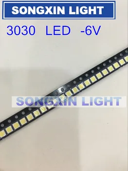 

100PCS SMD 3030 LED cool White light Lighting Application 1W 6V 3MM*3MM LED