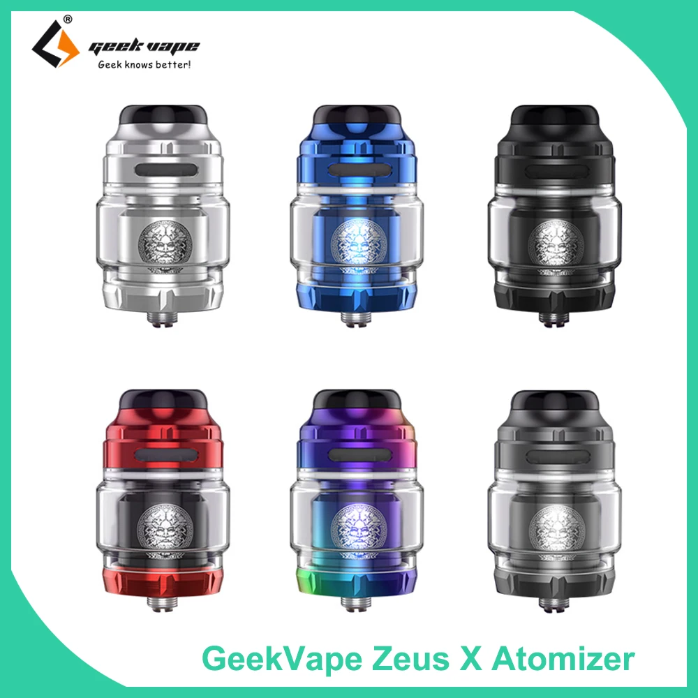 Original GeekVape Zeus X RTA 4.5ml/ 2ml Capacity Rebuildable Tank Atomizer VS Zeus Dual E-cigarette Vape Tank