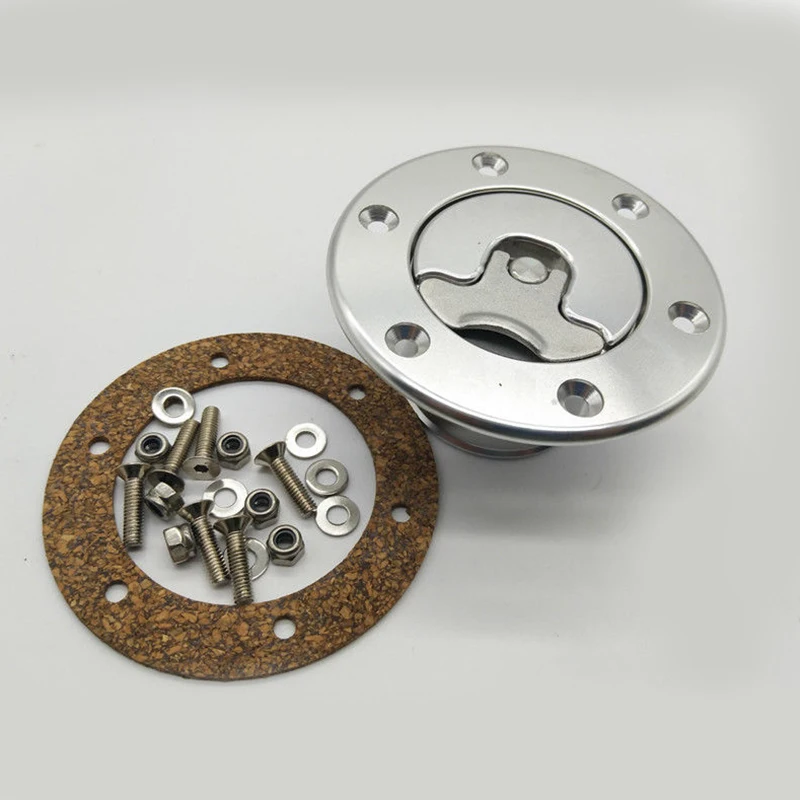 

Billet Aircraft Style Fuel Cell Gas Cap 6-Hole Anodized Flush Mount