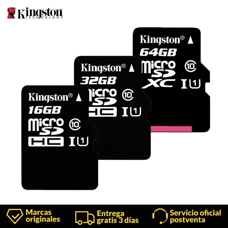 Дешевый 100% Оригинальный Kingston мини Micro SD card Class10 SD TF card16gb 32 ГБ, 64 ГБ и 128 ГБ 256 gb карты памяти для samrtphone и настольный ПК
