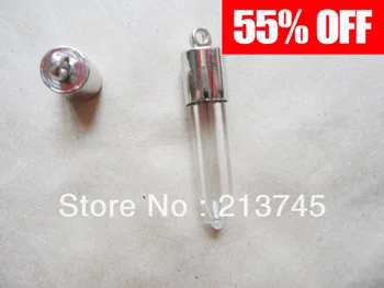 

Freeshipping fashion 100pcs Vial Pendants for Earring/Neckalce Making rice art pendant Mini/Charm/ Rice/ Bottle/Vials