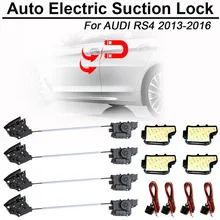 Carbar умное автоматическое электрическое всасывание дверной замок для Audi RS4 2013- автоматизированный агрегат для производства мягкого закрытия двери сверхтихий автомобиль двери