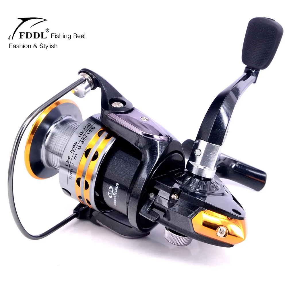 Free Shipping Lj9BB 1PC High Quality Bearing Ball Spinning Sea Beach Fishing Reels Line Roller