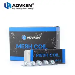 5 шт. Advken катушки 0.16ohm сетка/0.2ohm сетки для Advken Манта танк распылитель исходного замена электронных сигарет Головка Катушки