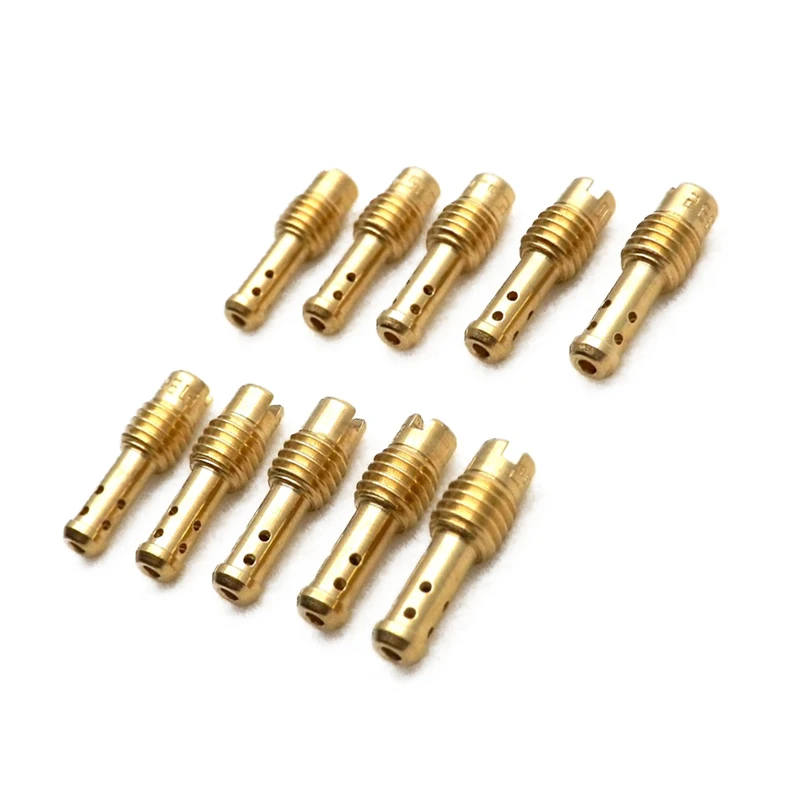 

Pilot Jet 8 Bleed Holes Easy Installation For MIKUNI VM/TM/TMX Carburetor 10X