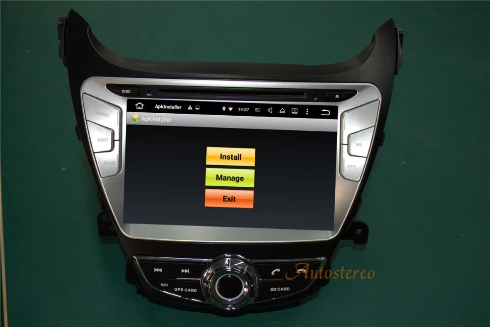 Perfect Android7.1 Car GPS Navigation DVD Player For Hyundai Elantra(MD)2011-2013 Avante(MD) car stereo auto navi autostereo multimedia 5