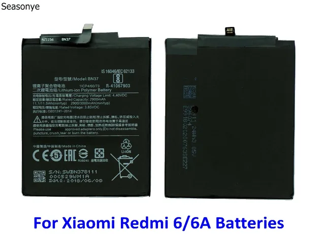 Xiaomi bn37 аккумулятор