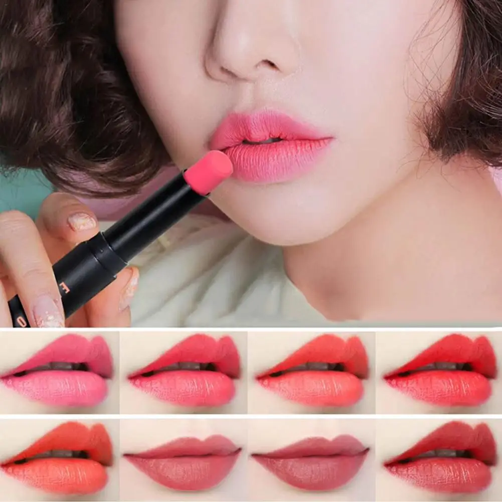 

Lipstick Pen Moisturizing No Fading Vintage Pumpkin Color Bean Matte Lip Gloss Beauty Tools