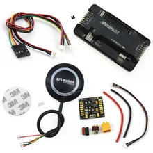 FEICHAO APM 2.8 Flight Controller + M8N GPS with Compass + Connect Cable+Power Distribution Board for FPV DIY RC Drone Aircraft