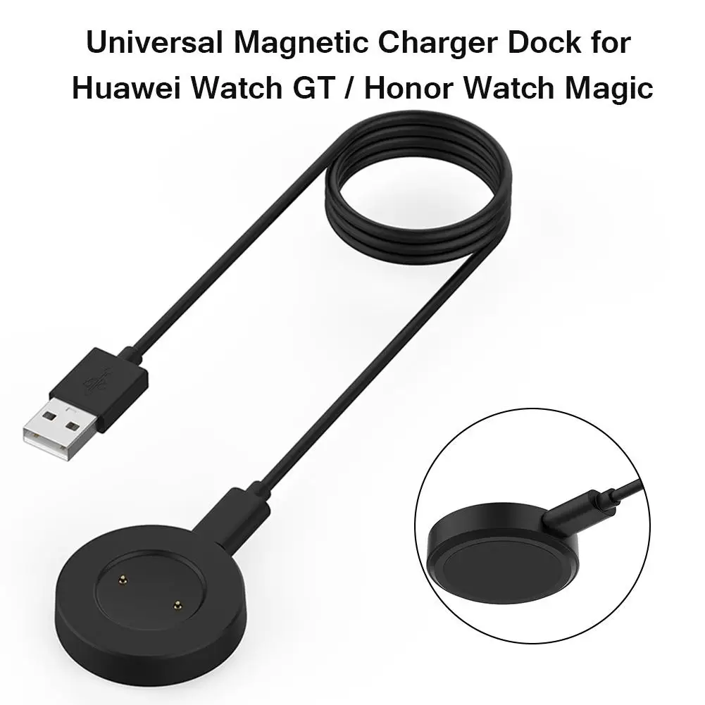 Charging Dock Cradle Magnetic Fixed Charger Power Supply 1m USB Cable Portable For Huawei GT Honor Magic Smart Watch