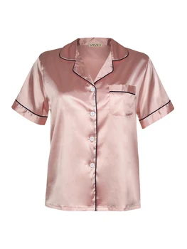 

Short sleeves jacket silk blend
