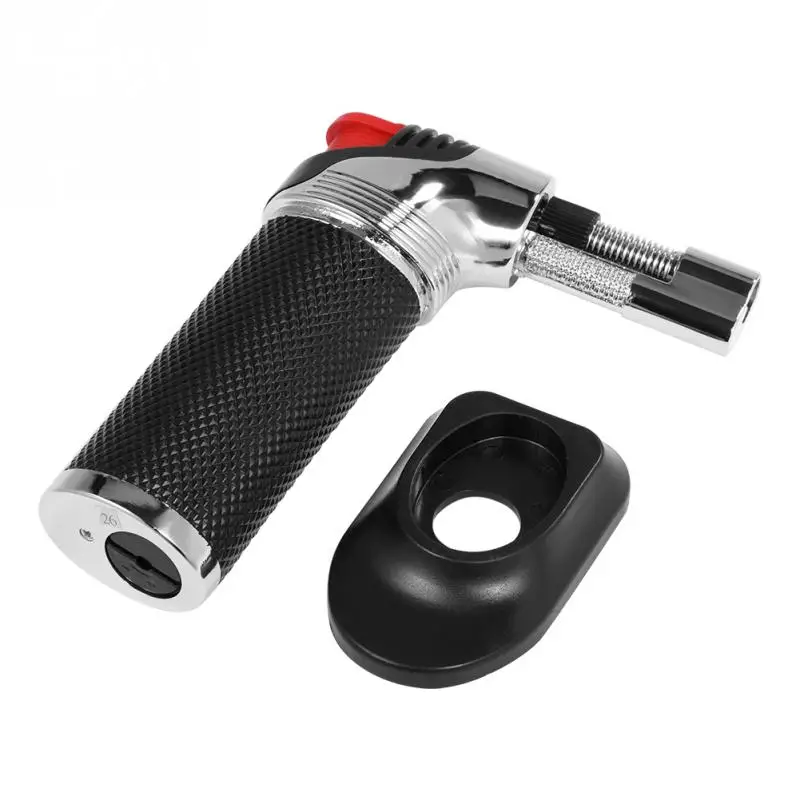 

Adjustable Flame Butane Torch Refillable Gas Cigar Lighter Ignition Blow Torch For Outdoor Barbecue Soldering Torch Hot Sale