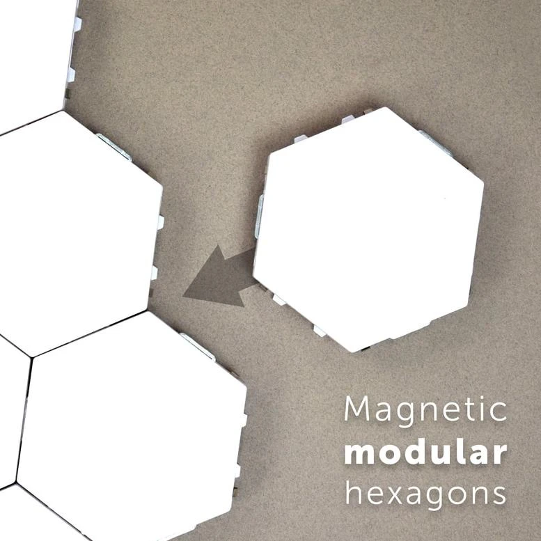  Quantum lamp led Hexagonal lamps modular touch sensitive lighting night light magnetic hexagons cre - 33011777202