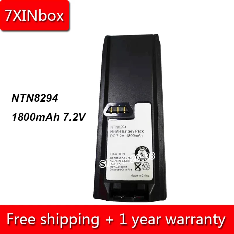 

7XINbox 1800mAh 7.2V NTN8294 NTN8923 NTN8294AR NTN8294B Battery For Motorola XTS3000 XTS3500 XTS5000 MTP200 MTP300 Two-way Radio