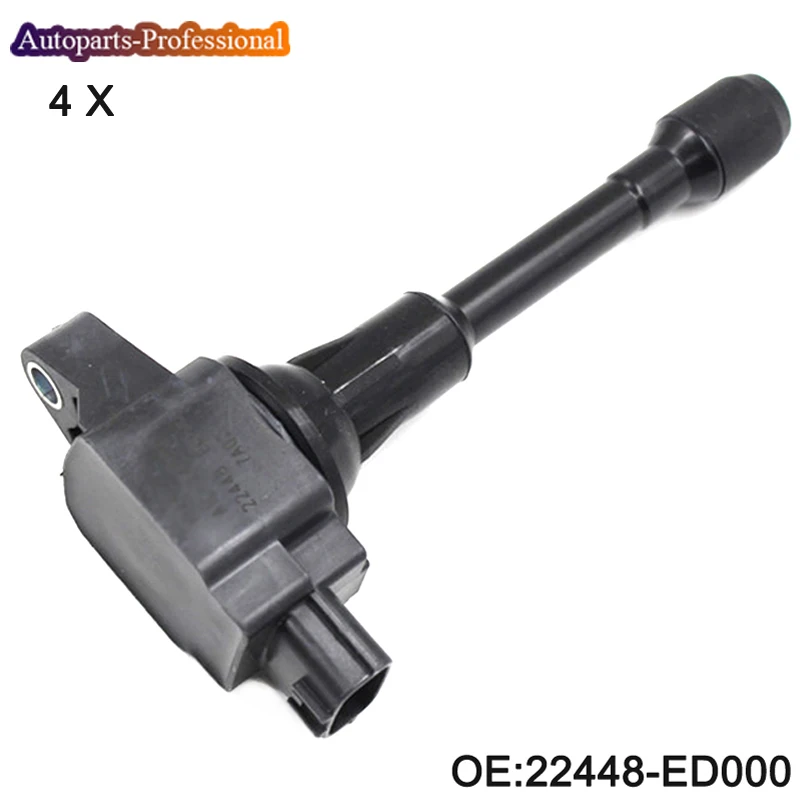 4 pcs/lot New 22448 ED000 22448ED000 Ignition Coil Pack For Nissan