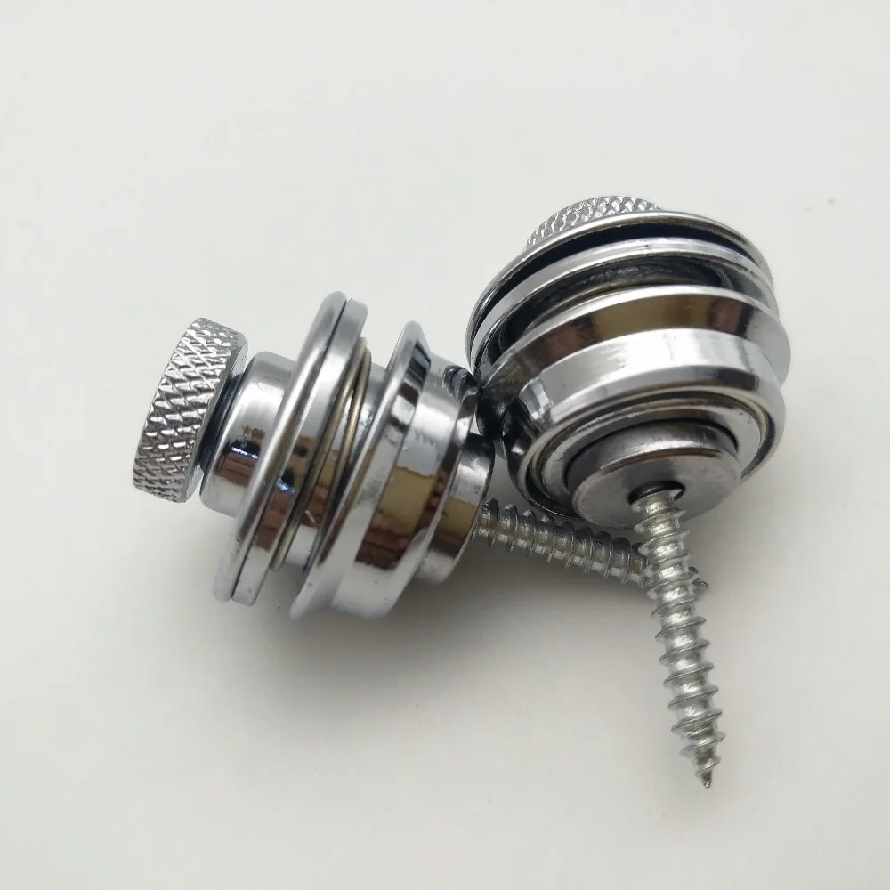 high quality Guitar Strap Lock Chrome 2 piecein Guitar Parts