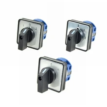 Latching Ui 660V Ith 20A 4Terminals 2Positions 3Positions ON-OFF 5 Action Type Cam Combination Changeover Switch Rotary Switches