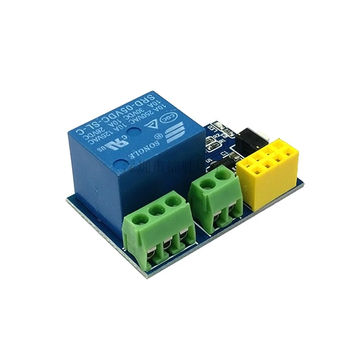 Релейный модуль ESP8266 двухканальный с Wi Fi 5 В для умного дома мобильного