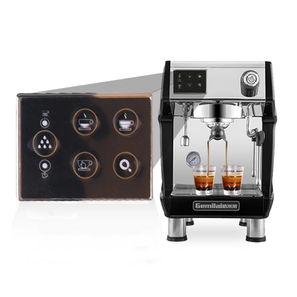 ITOP 1.7L Espresso Electric Coffee Machine Commercial 15Bar Milk Foam