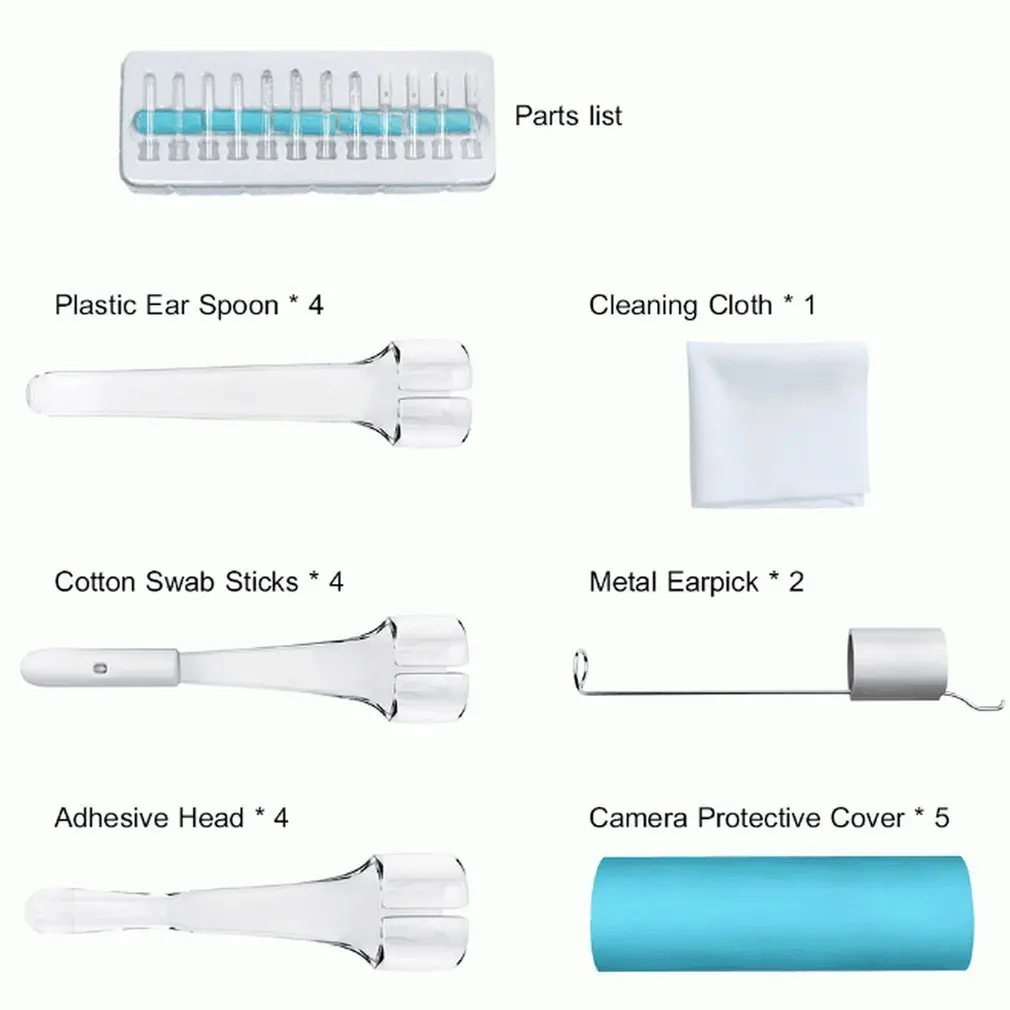 3-в-1 для чистки ушей эндоскоп 5,5 мм Визуальный Инструмент для чистки ушей USB палочка для ушей уши очищающее средство для Портативный здравоохранения