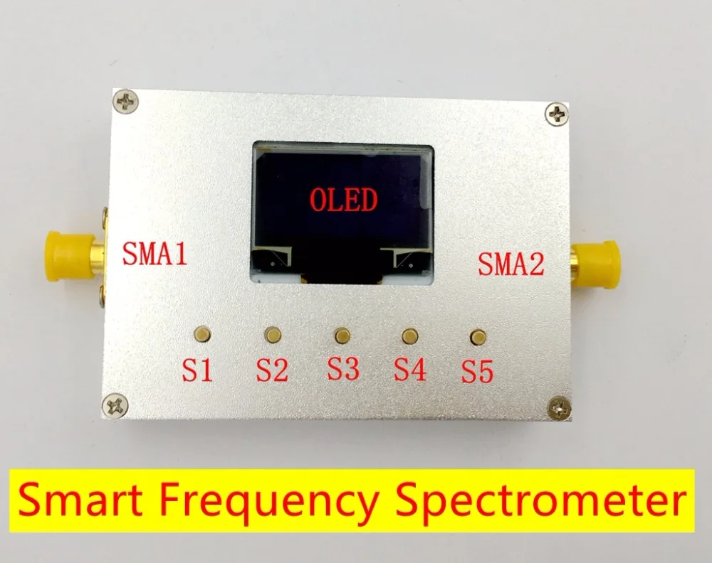 NEW Handheld 83.5Mhz-4300 MHz Simple Spectrum Analyzer RF Power Meter