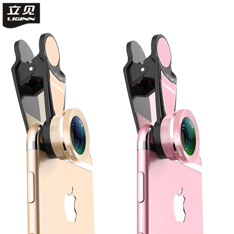 LIGINN Hoge Helderheid 8mm Fisheye Lens 198 Graden Mobiele Telefoon