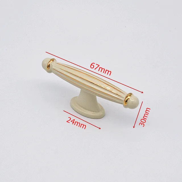 Black Zinc Alloy Handles for Furniture Cabinet Knobs and Handles Drawer Knobs Kitchen Handles Cabinet Pulls Cupboard Knobs beige-single