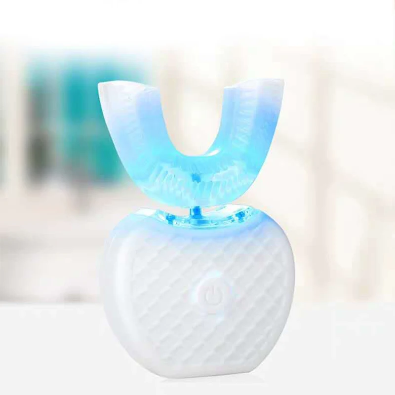 

360 Degree Automatic Ultrasonic Electric Toothbrush U Type Tooth Brush USB Charging Tooth Whitening Electric Toothbrush