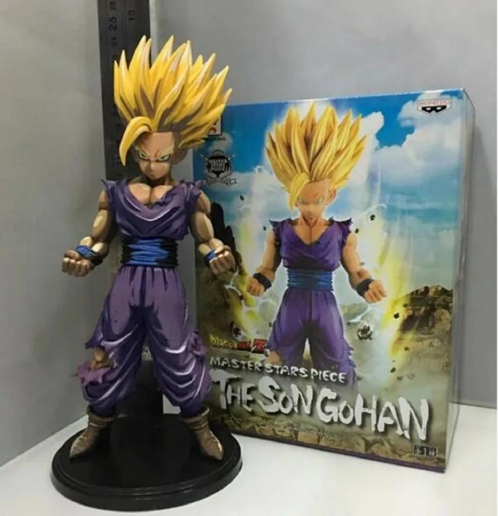 

25cm Dragon Ball Battle Damage Version Sun Gohan anime Super Gohan Comics Edition Boxed model figure