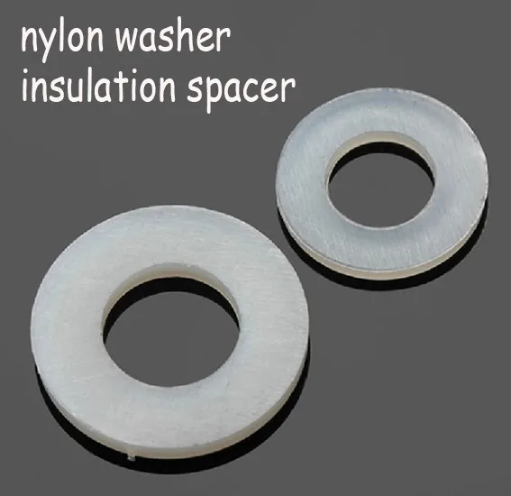 3x6x1mm M3 Flat washer Plastic nylon Spacer fastener Washer,Ring